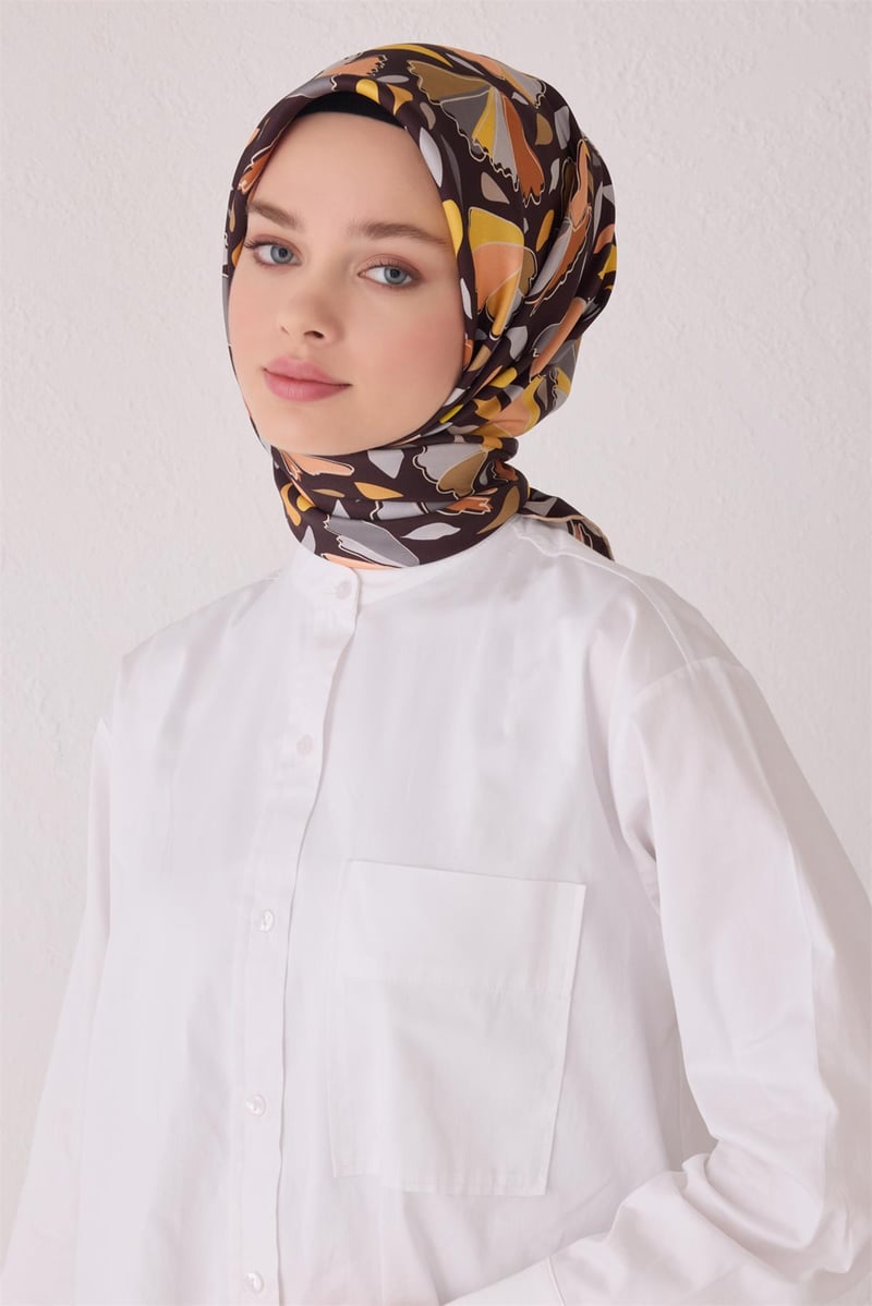 {URUNSEO_TITLE} | BELLI | BELLİ İPEK EŞARP | BELLİ SAF İPEK EŞARP 4049D (T) - 33