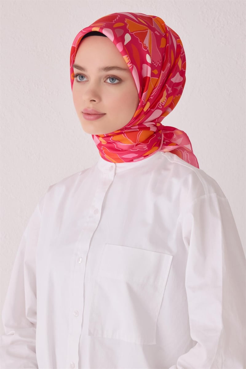 {URUNSEO_TITLE} | BELLI | BELLİ İPEK EŞARP | BELLİ SAF İPEK EŞARP 4049D (T) - 50