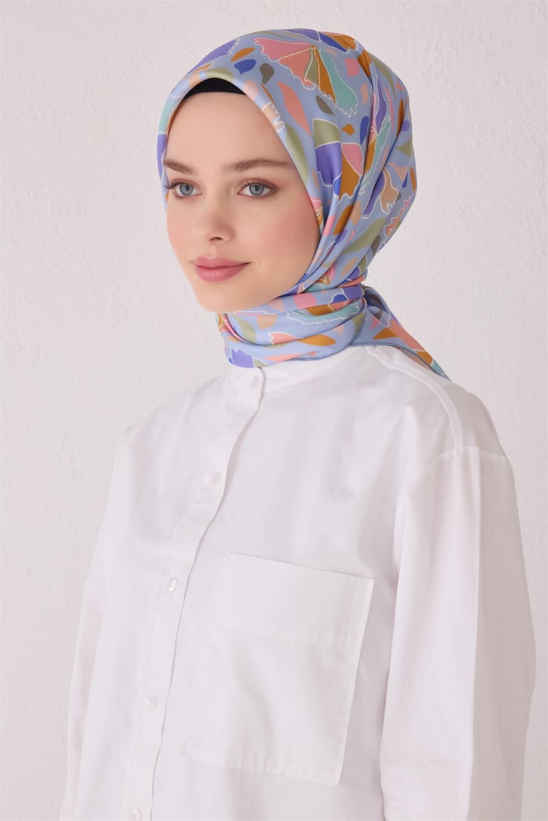 {URUNSEO_TITLE} | BELLI | BELLİ İPEK EŞARP | BELLİ SAF İPEK EŞARP 4049D (T) - 04