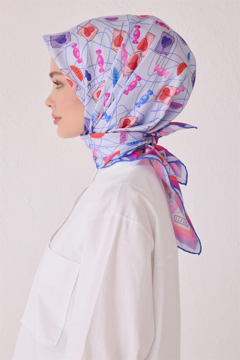 {URUNSEO_TITLE} | BELLI | BELLİ İPEK EŞARP | BELLİ SAF İPEK EŞARP 4050D (T) - 02