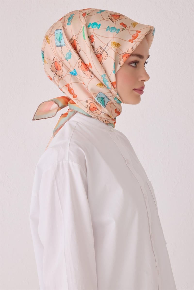 {URUNSEO_TITLE} | BELLI | BELLİ İPEK EŞARP | BELLİ SAF İPEK EŞARP 4050D (T) - 06