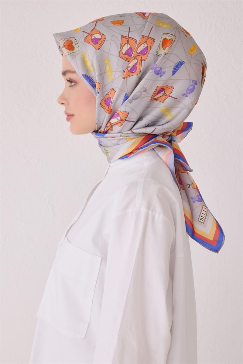 {URUNSEO_TITLE} | BELLI | BELLİ İPEK EŞARP | BELLİ SAF İPEK EŞARP 4050D (T) - 33