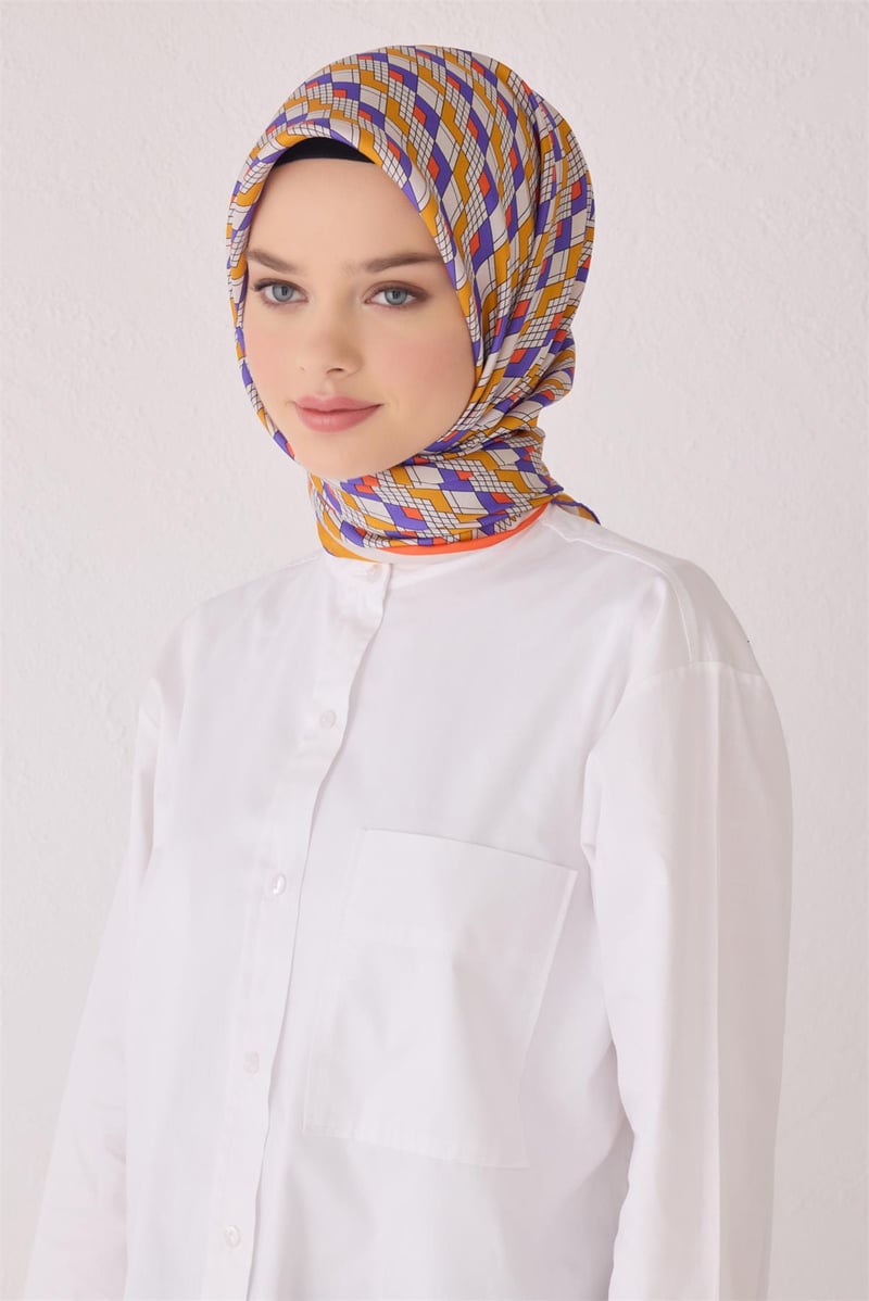 {URUNSEO_TITLE} | BELLI | BELLİ İPEK EŞARP | BELLİ SAF İPEK EŞARP 4052D (T) - 80