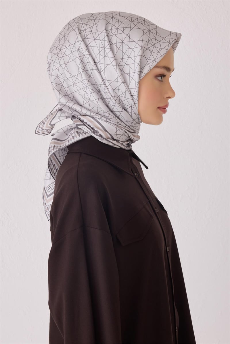 {URUNSEO_TITLE} | BELLI | BELLİ İPEK EŞARP | BELLİ SAF İPEK EŞARP 4053D (T) - 02