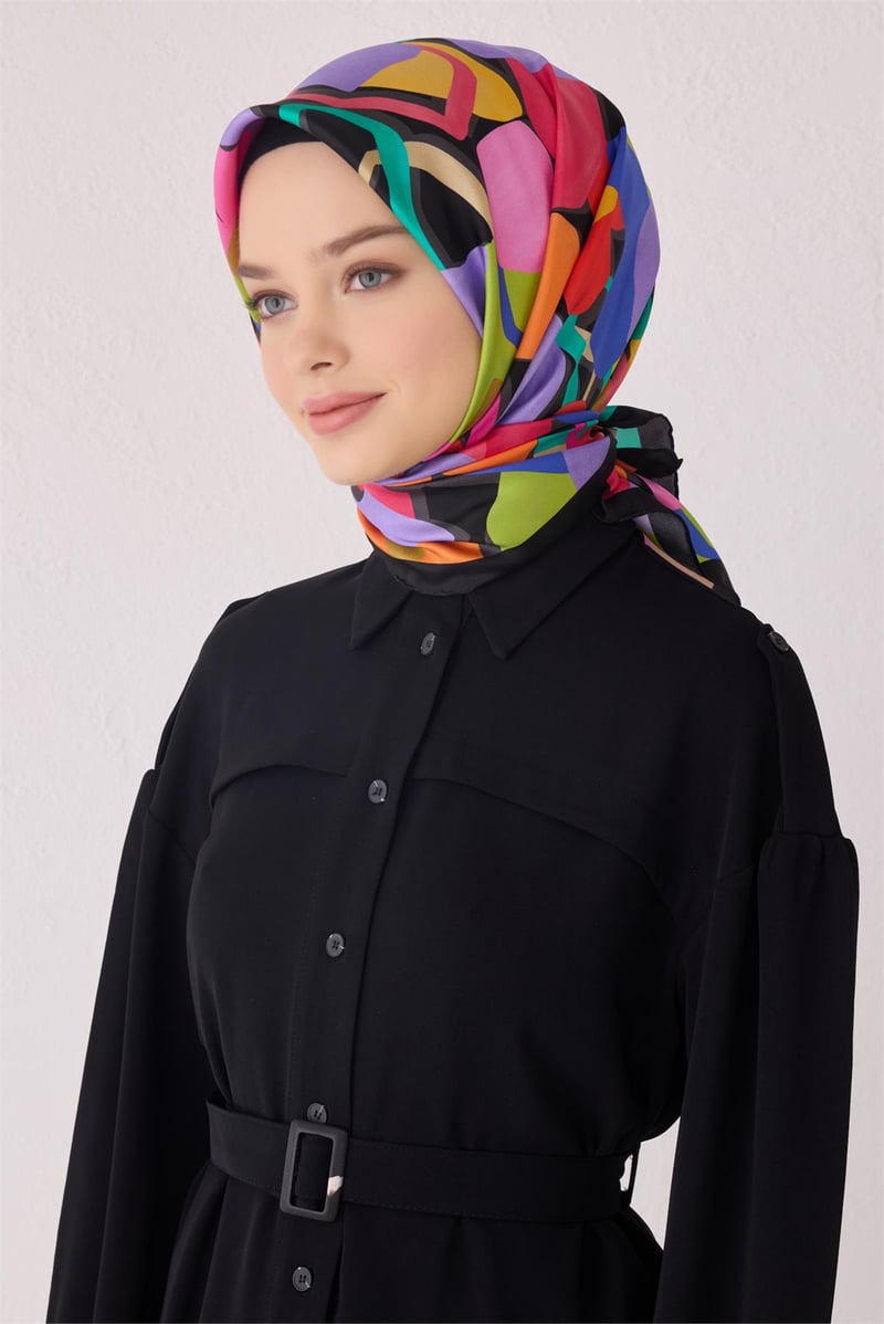 {URUNSEO_TITLE} | BELLI | BELLİ İPEK EŞARP | BELLİ SAF İPEK EŞARP 4054D (T) - 07