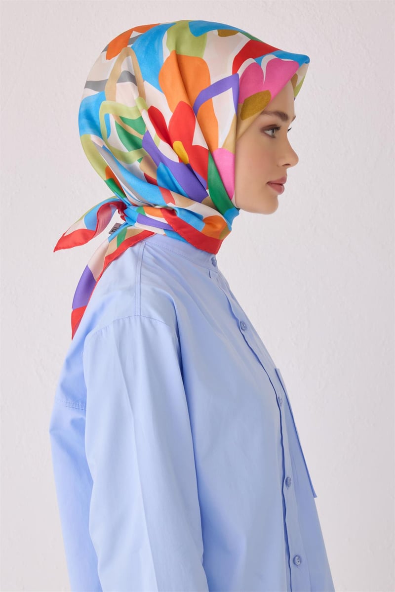 {URUNSEO_TITLE} | BELLI | BELLİ İPEK EŞARP | BELLİ SAF İPEK EŞARP 4054D (T) - 05