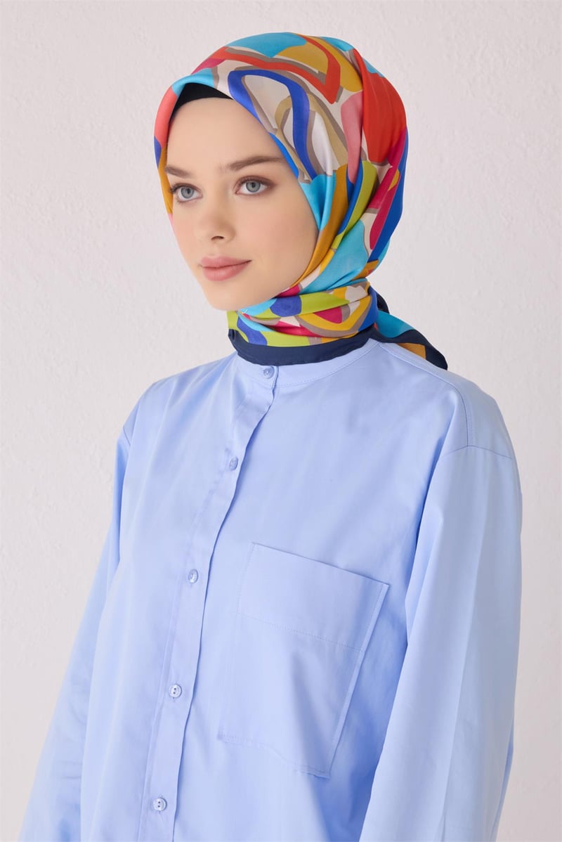 {URUNSEO_TITLE} | BELLI | BELLİ İPEK EŞARP | BELLİ SAF İPEK EŞARP 4054D (T) - 08