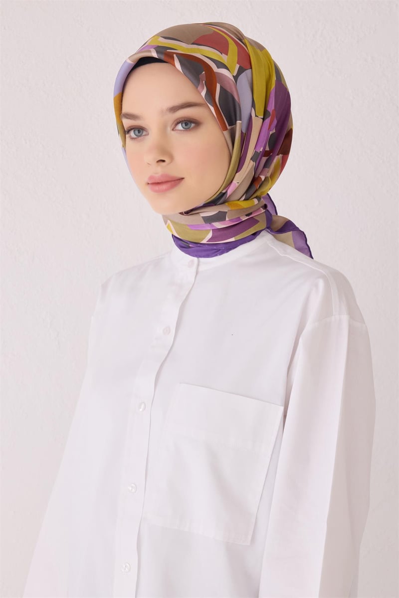 {URUNSEO_TITLE} | BELLI | BELLİ İPEK EŞARP | BELLİ SAF İPEK EŞARP 4054D (T) - 34
