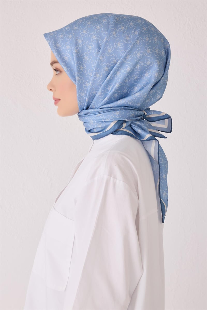 {URUNSEO_TITLE} | BELLI | BELLİ İPEK EŞARP | BELLİ SAF İPEK EŞARP 4058D (T) - 03