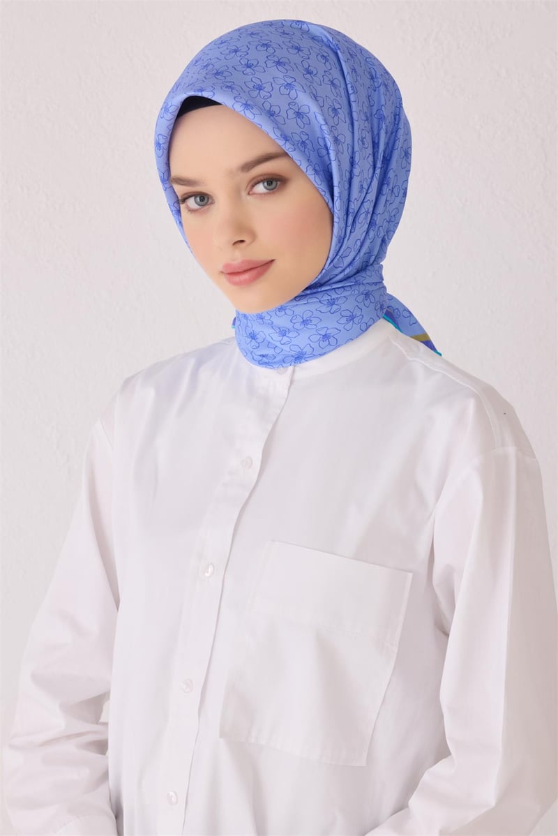 {URUNSEO_TITLE} | BELLI | BELLİ İPEK EŞARP | BELLİ SAF İPEK EŞARP 4058D (T) - 08