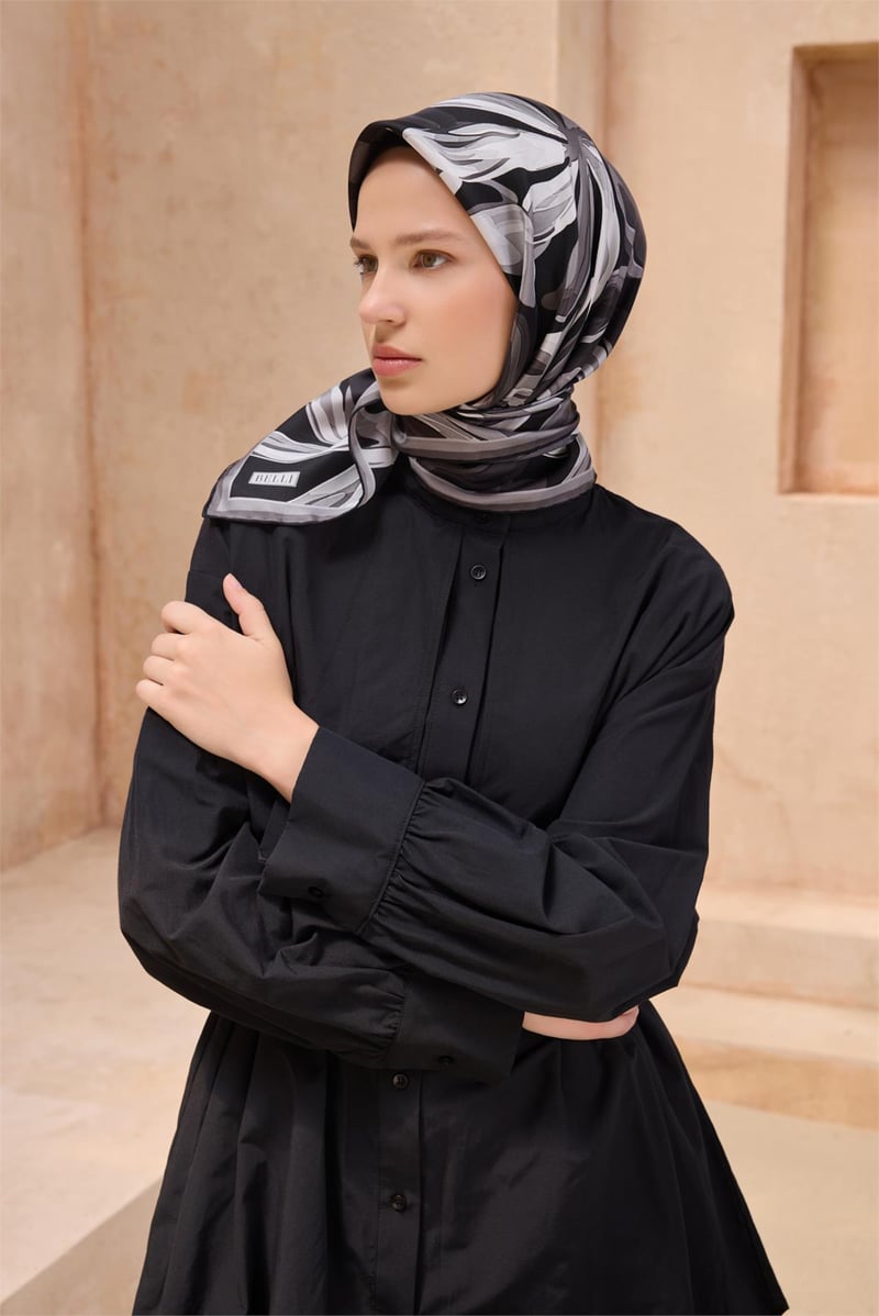 {URUNSEO_TITLE} | BELLI | BELLİ İPEK EŞARP | BELLİ SAF İPEK EŞARP 4107D (T) - 85