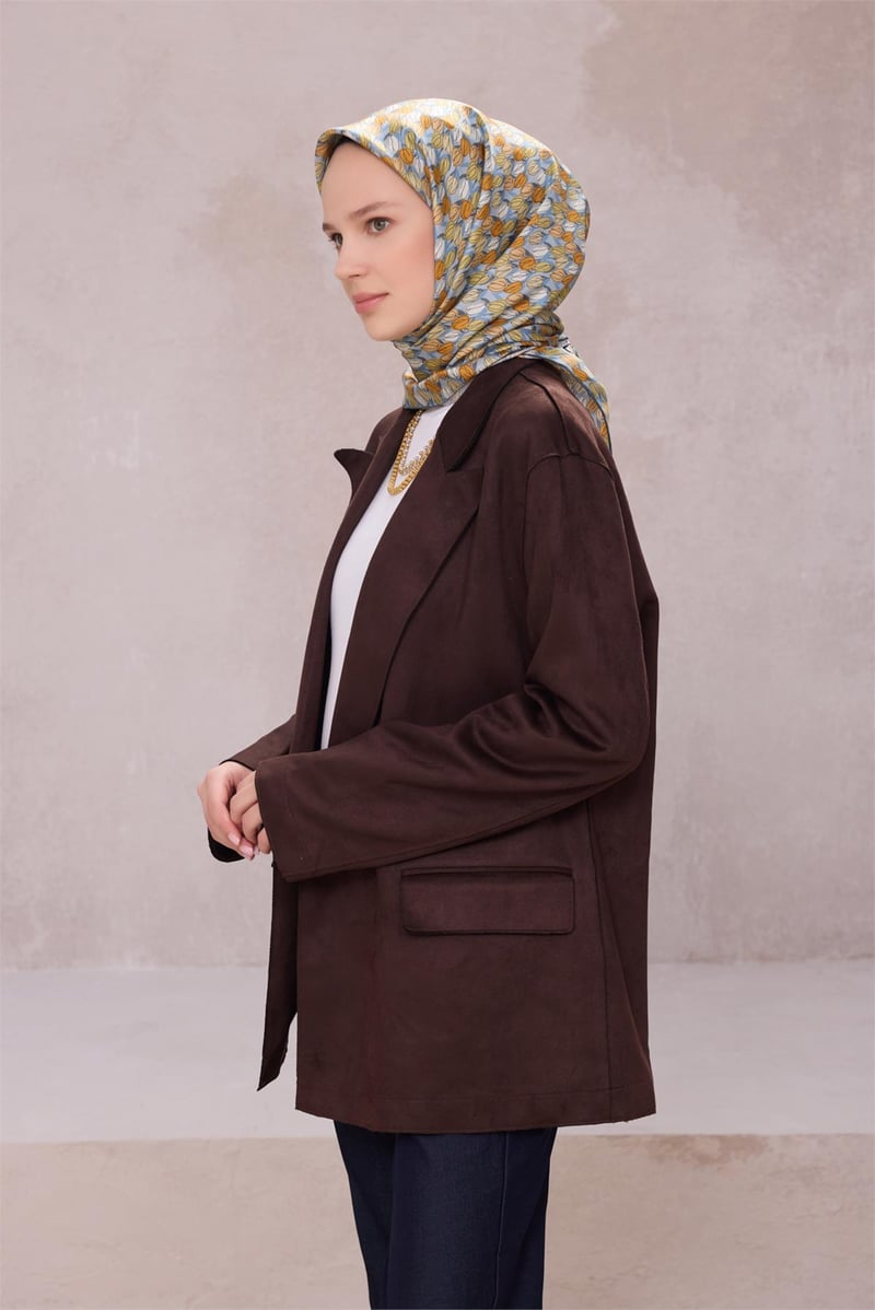 {URUNSEO_TITLE} | BELLI | BELLİ İPEK EŞARP | BELLİ ÇİÇEK DESEN İPEK EŞARP 4204D (TWILL) İNDİGO - 52