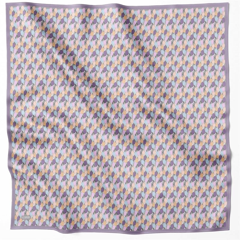 {URUNSEO_TITLE} | BELLI | BELLİ İPEK EŞARP | BELLİ ÇİÇEK DESEN İPEK EŞARP 4204D (TWILL) LİLA - 33