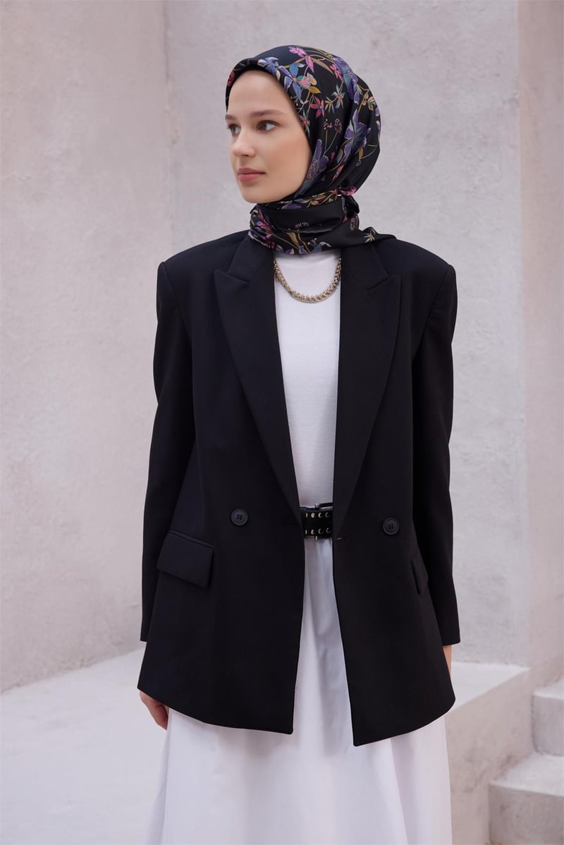 {URUNSEO_TITLE} | BELLI | BELLİ İPEK EŞARP | BELLİ ÇİÇEK DESEN İPEK EŞARP 4210D (TWILL) SİYAH - 88