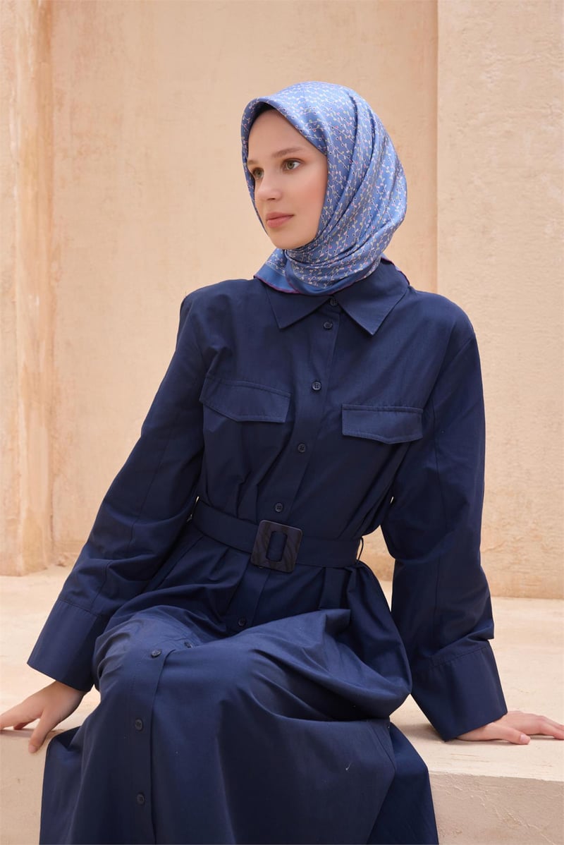 {URUNSEO_TITLE} | BELLI | BELLİ İPEK EŞARP | BELLİ ÇIÇEK DESENI İPEK EŞARP 4128D TWILL - 86