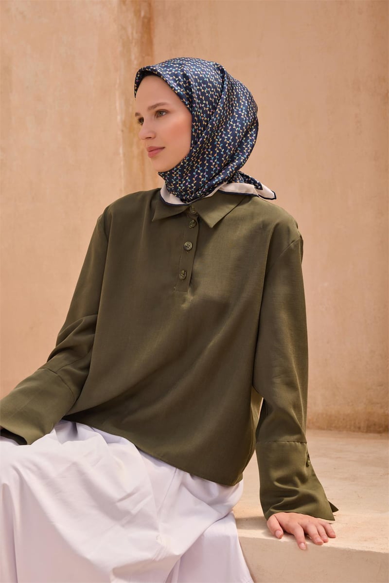 {URUNSEO_TITLE} | BELLI | BELLİ İPEK EŞARP | BELLİ ÇIÇEK DESENI İPEK EŞARP 4128D TWILL - 86