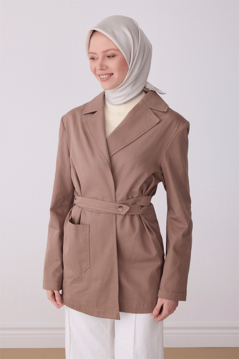 Belli Çok Renkli Klasik Desen %100 Twill İpek Eşarp 4305-53
