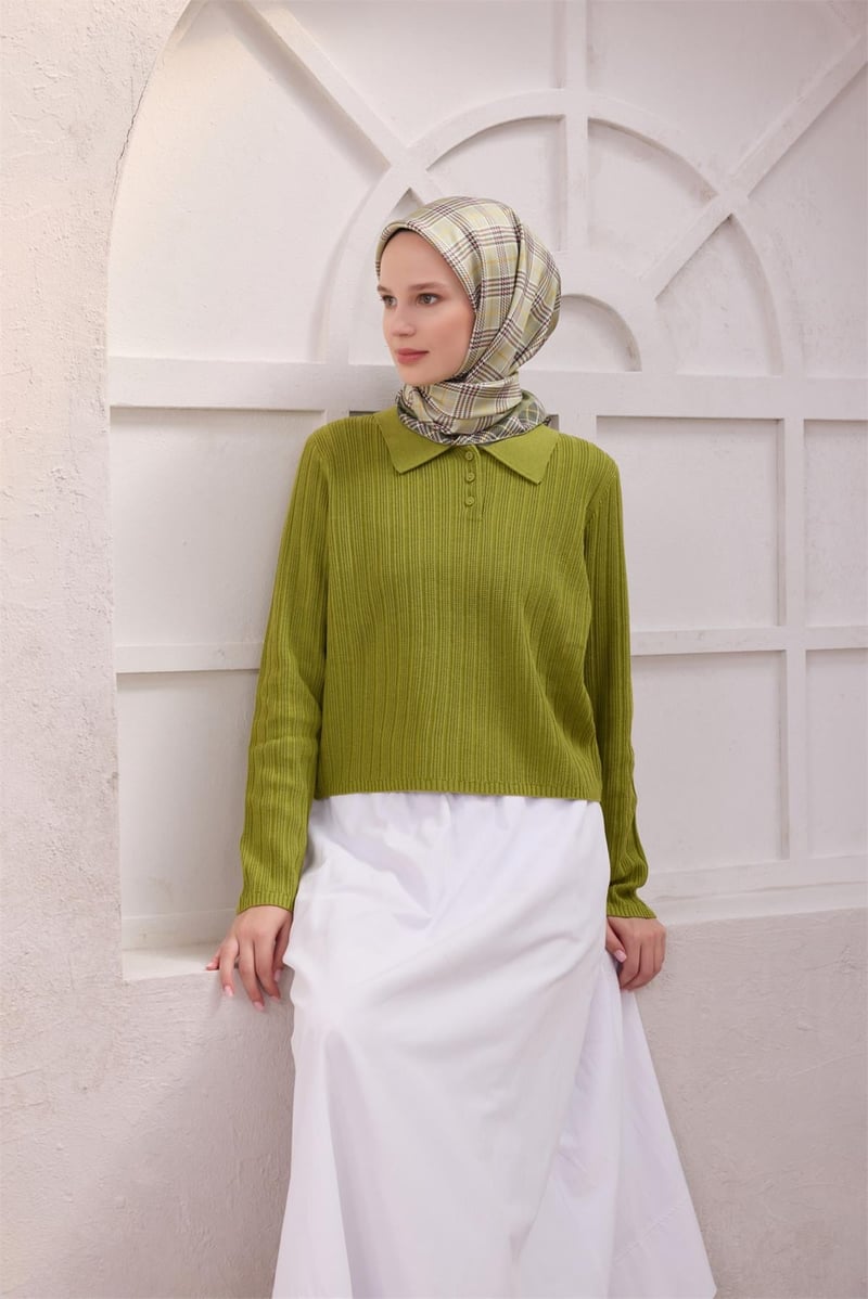 {URUNSEO_TITLE} | BELLI | BELLİ İPEK EŞARP | BELLİ EKOSE DESEN İPEK EŞARP 4218D (TWILL) YEŞİL - 55