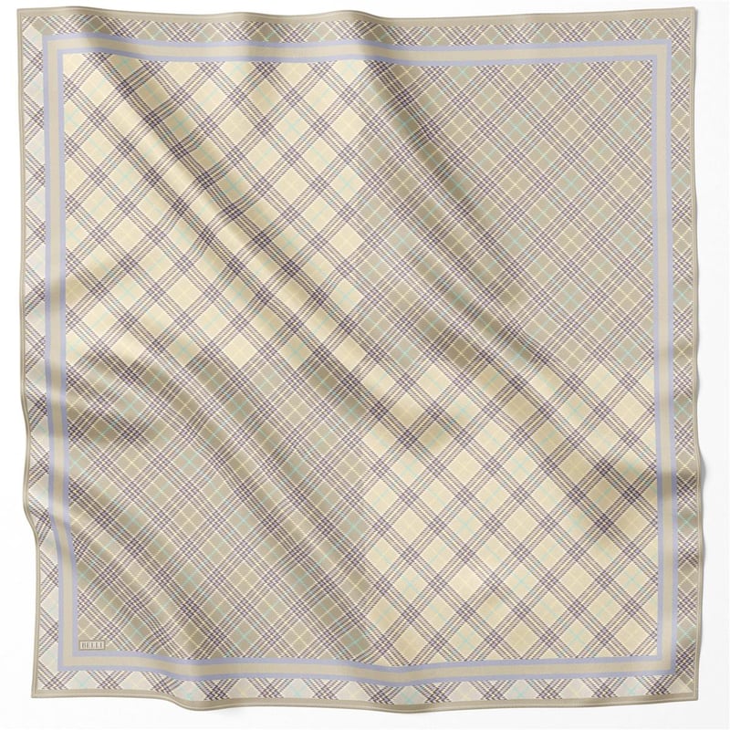{URUNSEO_TITLE} | BELLI | BELLİ İPEK EŞARP | BELLİ EKOSE DESEN İPEK EŞARP 4218D (TWILL) BEJ - 06