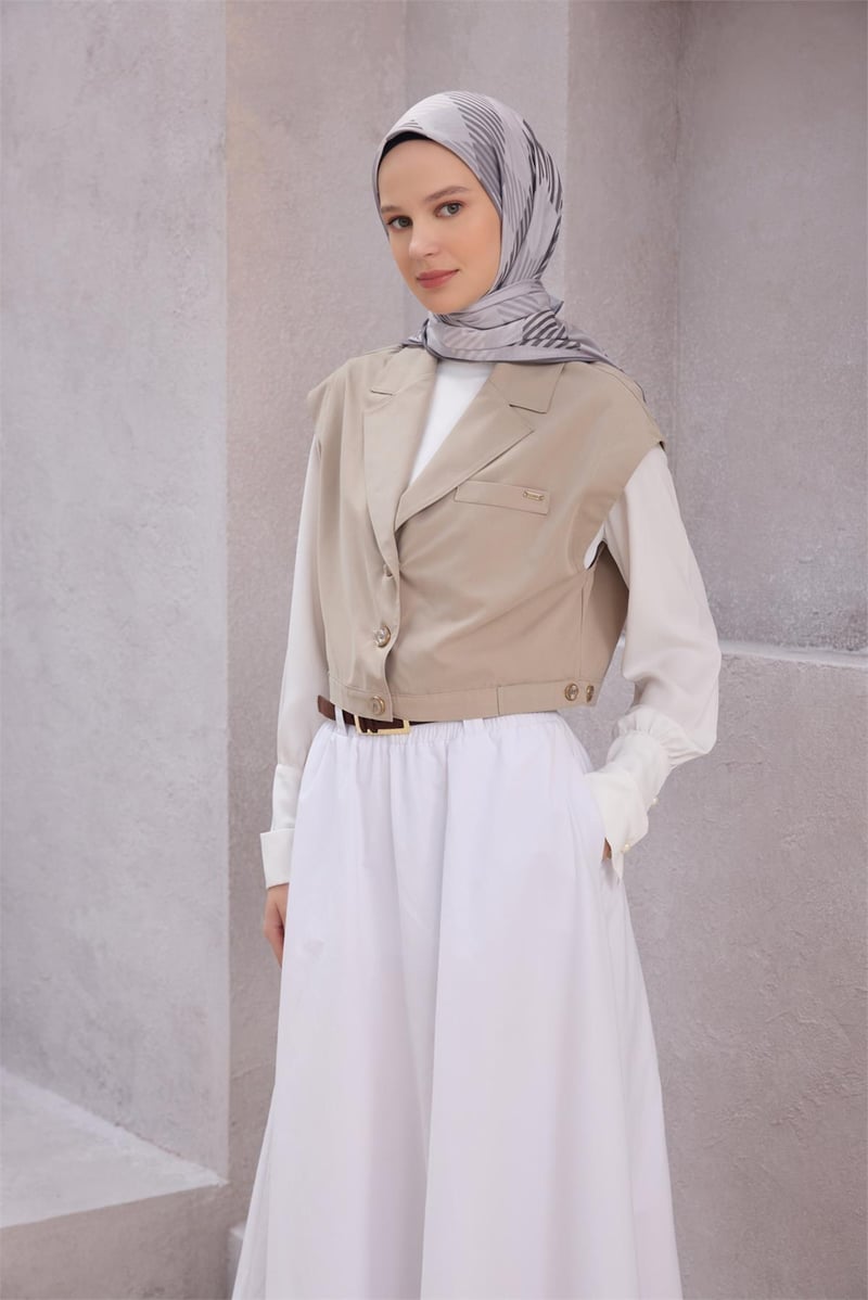 {URUNSEO_TITLE} | BELLI | POLYESTER EŞARP | BELLİ EKOSE DESEN NOVA GÜMÜŞ EŞARP 1005