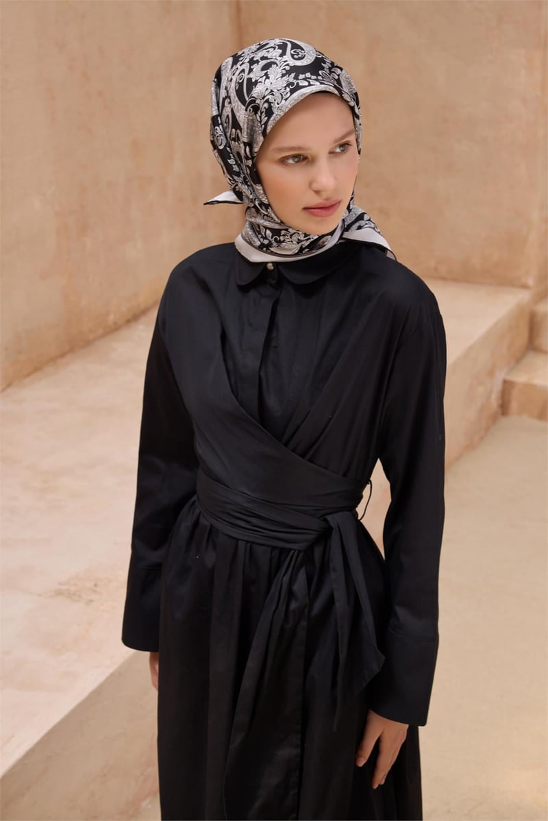 {URUNSEO_TITLE} | BELLI | BELLİ İPEK EŞARP | BELLİ ETNIK DESEN İPEK EŞARP 4101D TWILL - 85