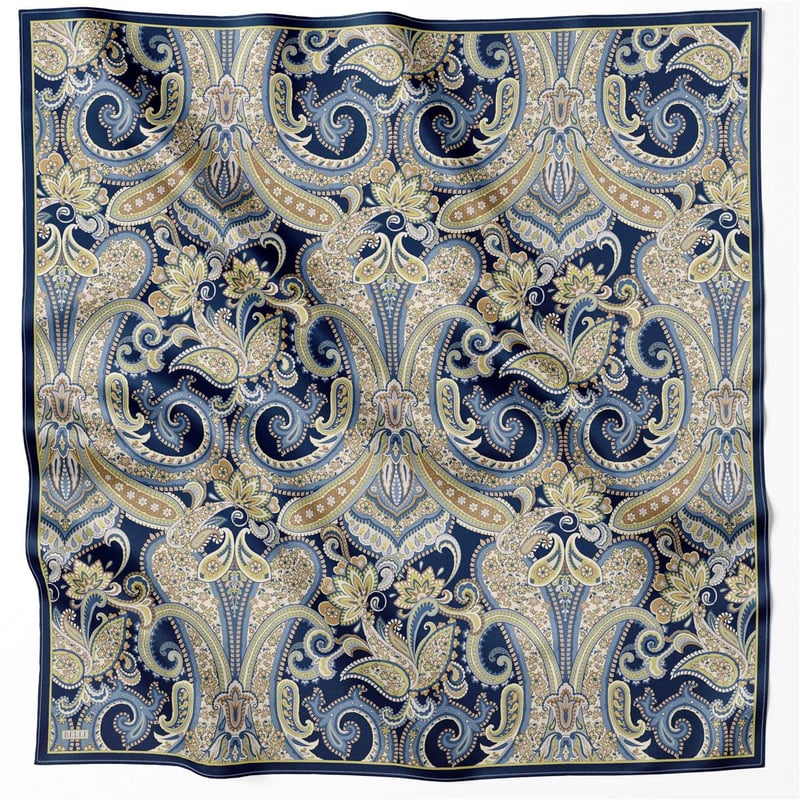 {URUNSEO_TITLE} | BELLI | BELLİ İPEK EŞARP | BELLİ ETNİK DESEN İPEK EŞARP 4202D (TWILL) LACİVET - 83