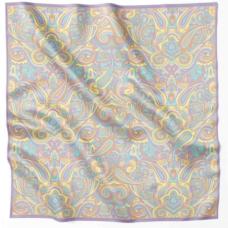{URUNSEO_TITLE} | BELLI | BELLİ İPEK EŞARP | BELLİ ETNİK DESEN İPEK EŞARP 4222D (TWILL) SARI - 51