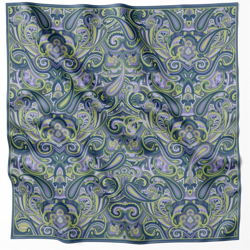 {URUNSEO_TITLE} | BELLI | BELLİ İPEK EŞARP | BELLİ ETNİK DESEN İPEK EŞARP 4222D (TWILL) LİLA - 59