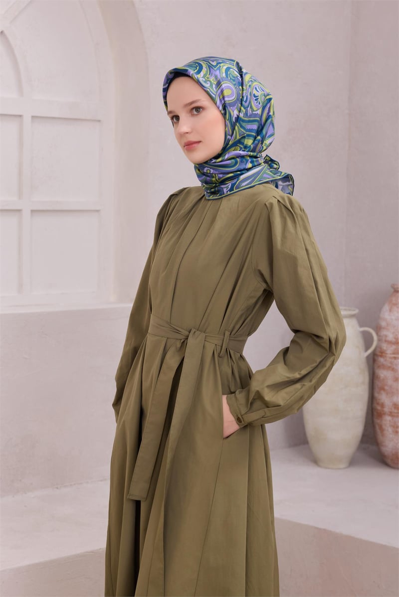 {URUNSEO_TITLE} | BELLI | BELLİ İPEK EŞARP | BELLİ ETNİK DESEN İPEK EŞARP 4222D (TWILL) LİLA - 59