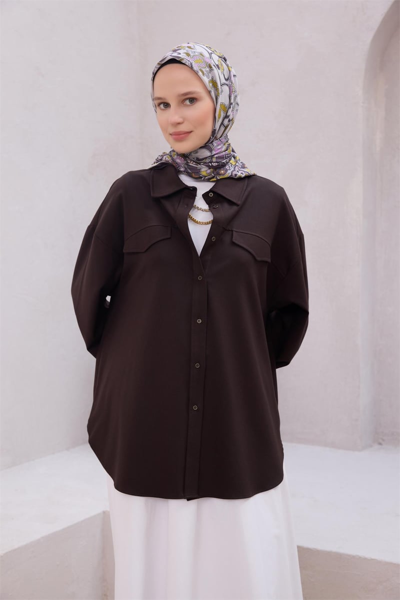 {URUNSEO_TITLE} | BELLI | POLYESTER EŞARP | BELLİ ETNİK DESEN NOVA MÜRDÜM EŞARP 1003