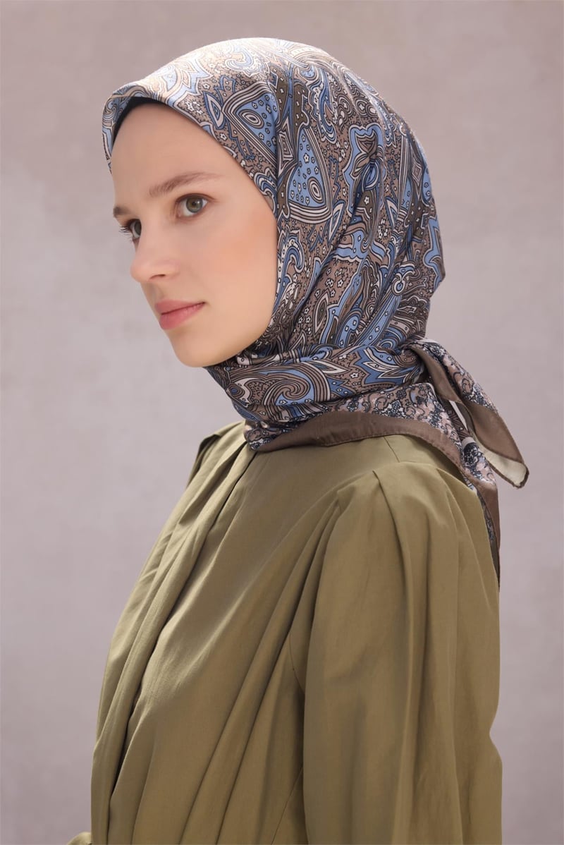{URUNSEO_TITLE} | BELLI | POLYESTER EŞARP | BELLİ ETNİK DESEN PREMIUM SOFT VİZON EŞARP 5