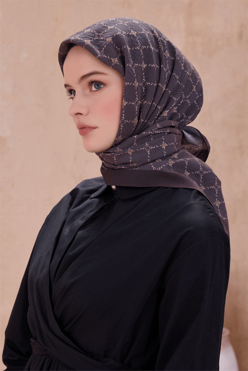 BELLİ FİYONK DESEN PAULİSTA VİZON EŞARP 10