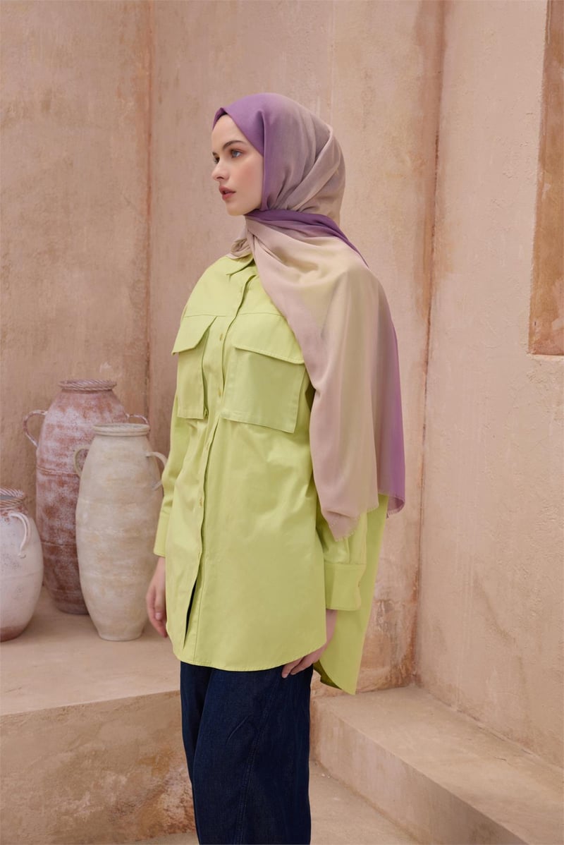 {URUNSEO_TITLE} | BELLI | POLYESTER ŞAL | BELLİ FRESH DEGRADE MOR-LİLA ŞAL