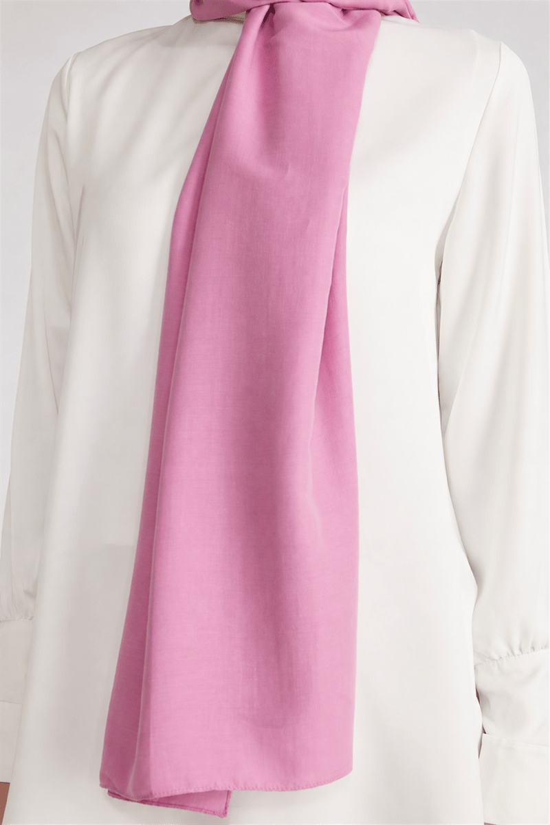 Belli Fresh Düz Tensel Pembe Floransa Şal - 2006302