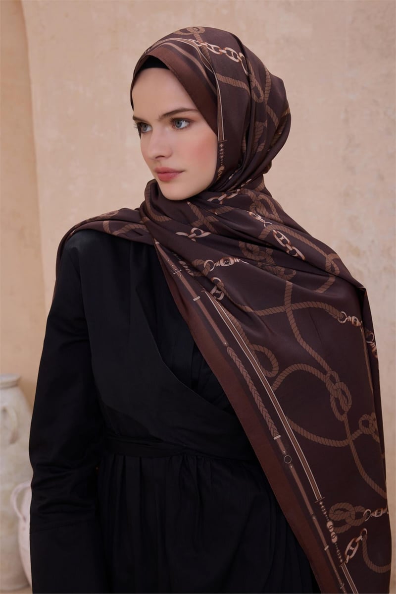 {URUNSEO_TITLE} | BELLI | Modal Şal | BELLİ FRESH MODAL ACI KAHVE ŞAL 5