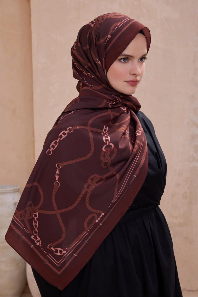 {URUNSEO_TITLE} | BELLI | Modal Şal | BELLİ FRESH MODAL ACI KAHVEŞAL 5