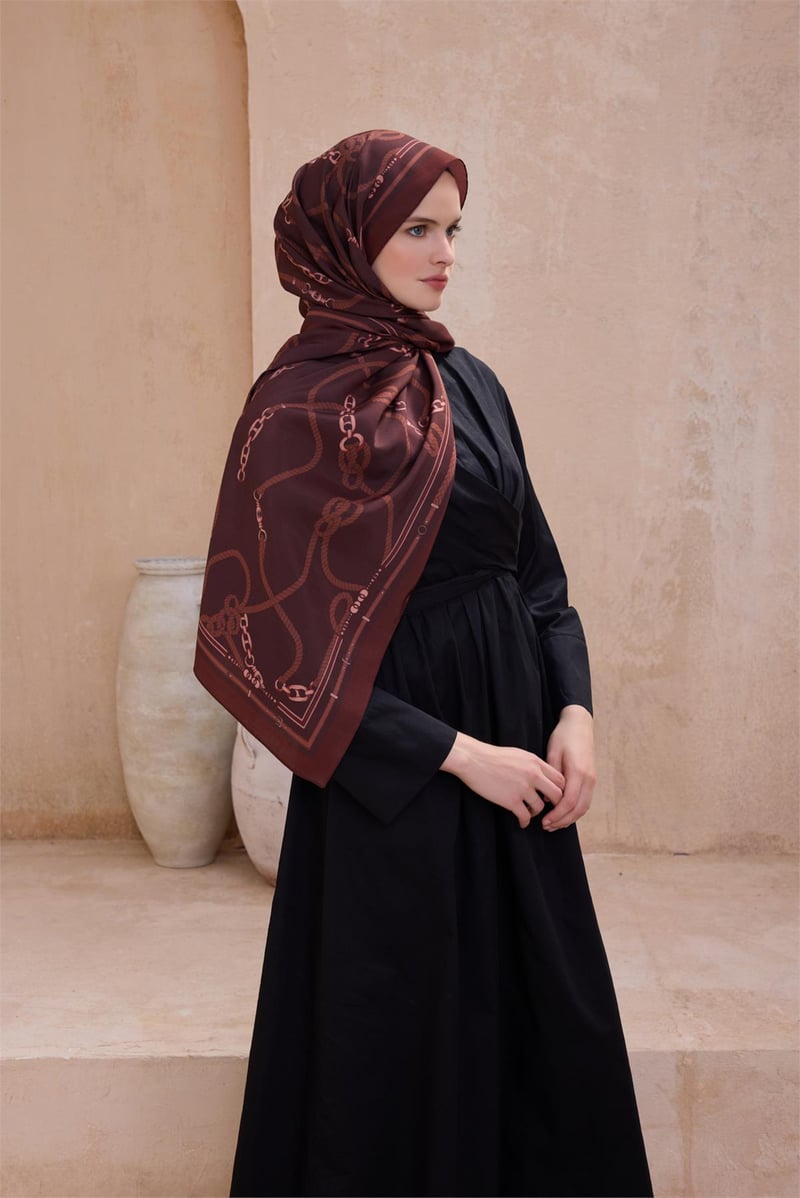 {URUNSEO_TITLE} | BELLI | Modal Şal | BELLİ FRESH MODAL ACI KAHVEŞAL 5