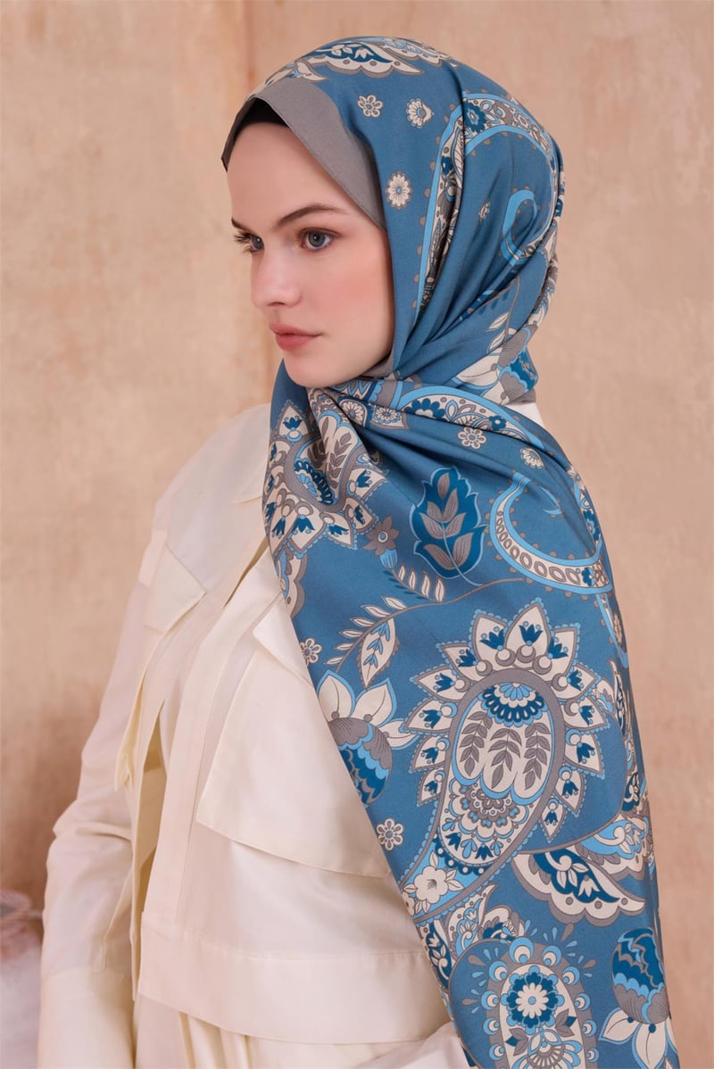 {URUNSEO_TITLE} | BELLI | Belli Fresh Şal | BELLİ FRESH MODAL TURKUAZ ŞAL 2