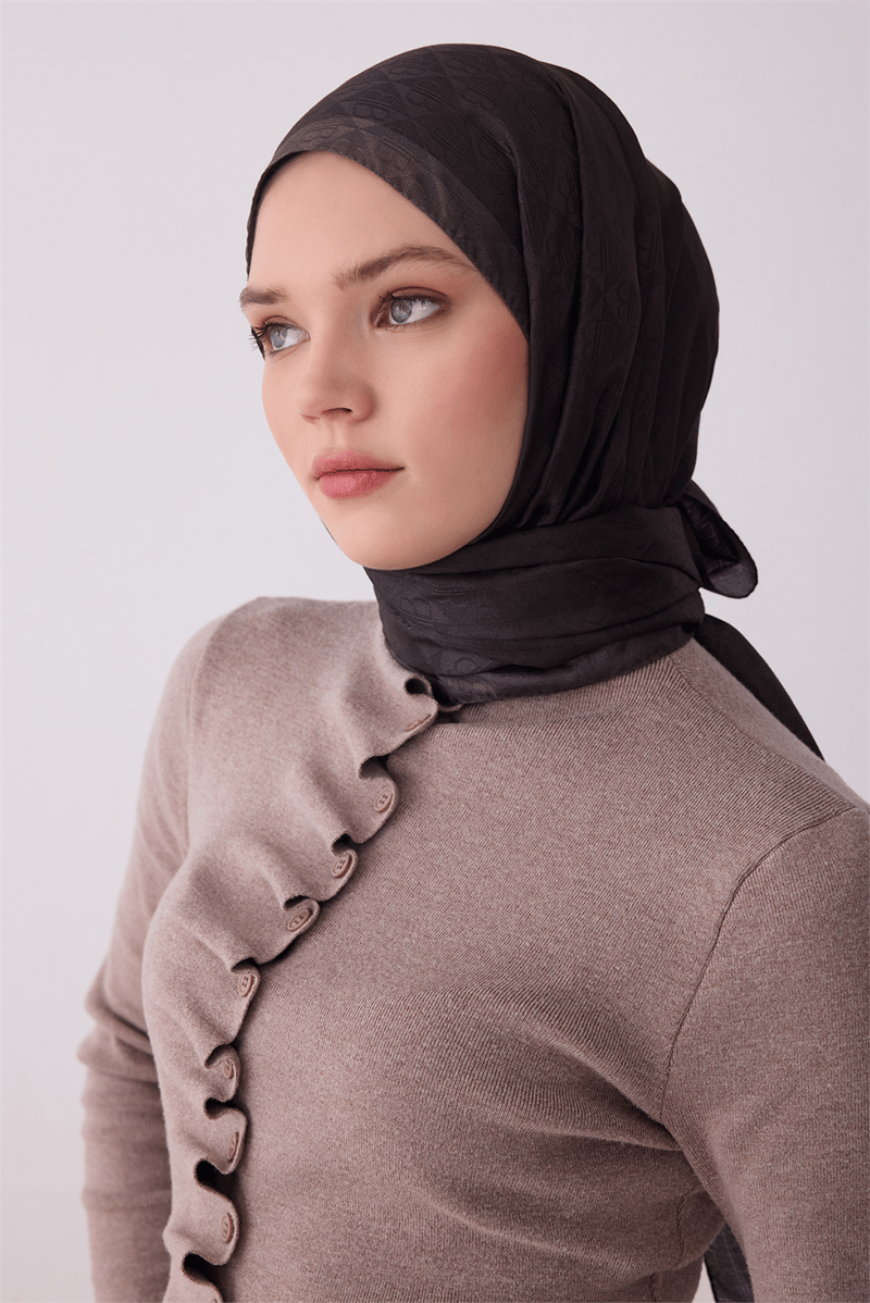 BELLİ FRESH MONOGRAM EŞARP