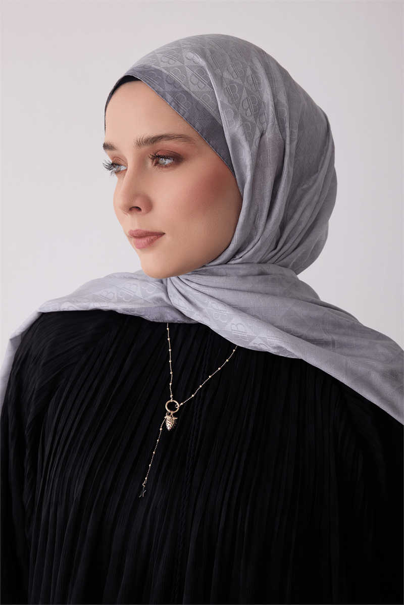 BELLİ FRESH MONOGRAM EŞARP
