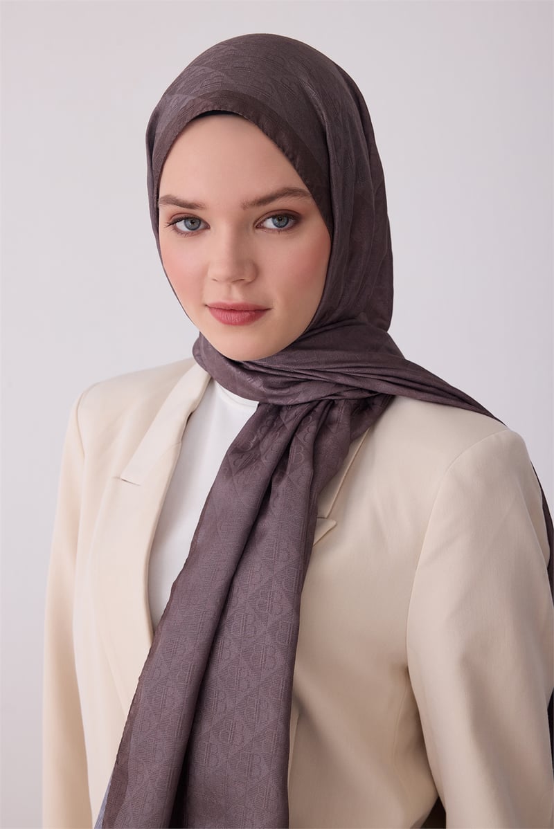 BELLİ FRESH MONOGRAM EŞARP