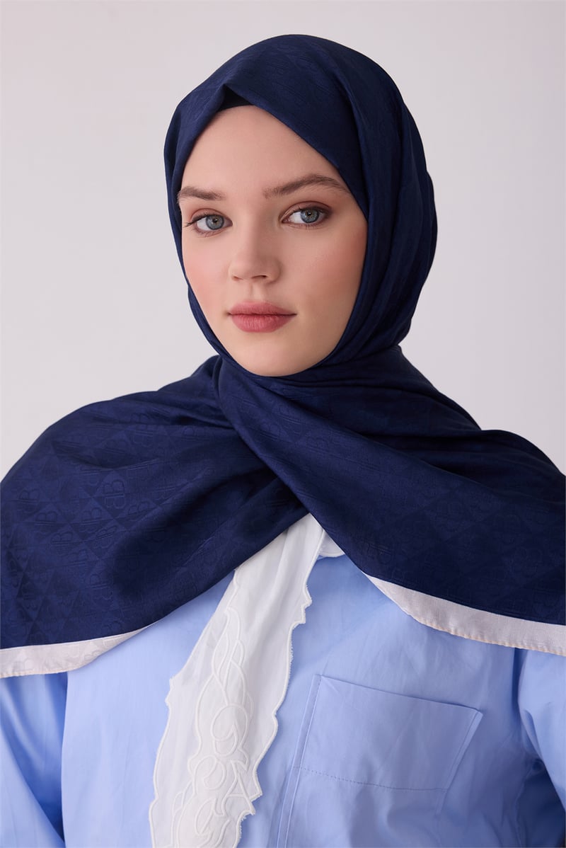 BELLİ FRESH MONOGRAM EŞARP
