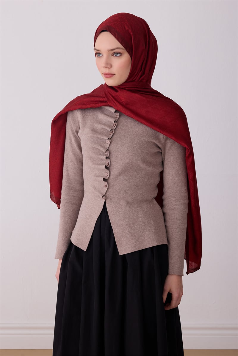 BELLİ FRESH MONOGRAM EŞARP