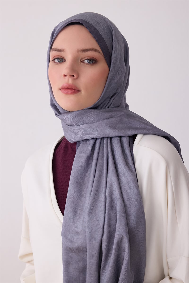 BELLİ FRESH MONOGRAM EŞARP