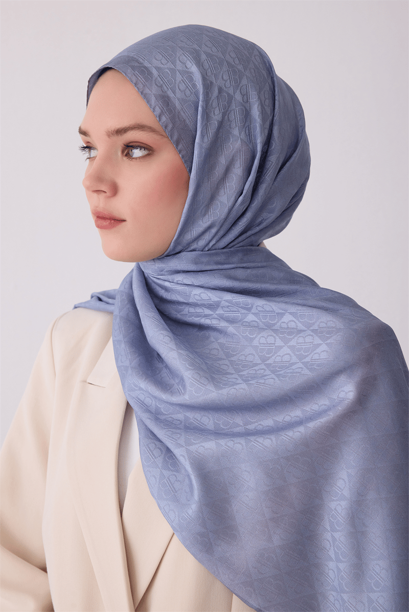 BELLİ FRESH MONOGRAM EŞARP