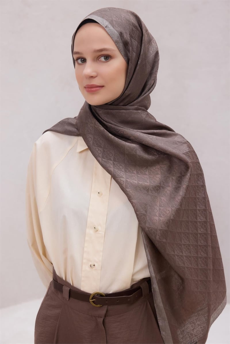 {URUNSEO_TITLE} | BELLI | POLYESTER ŞAL | BELLİ FRESH J.MONOGRAM ŞAL