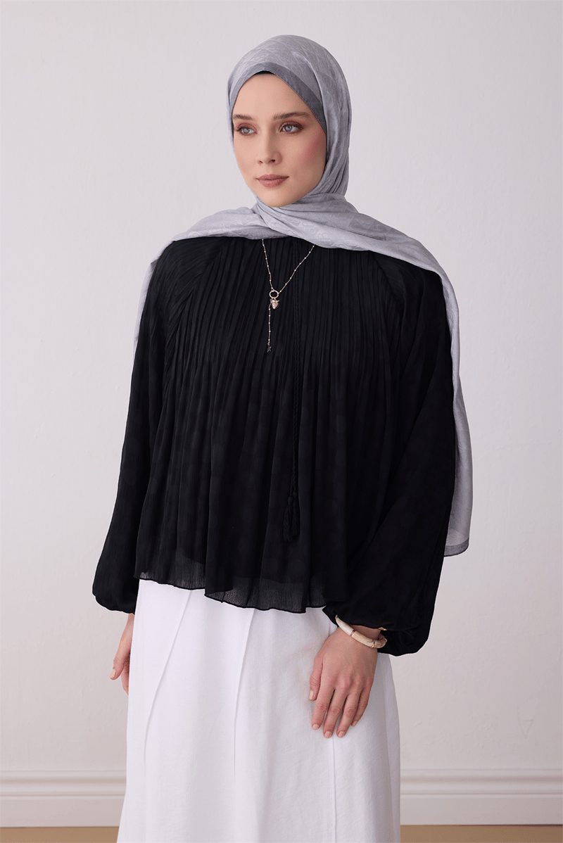 BELLİ FRESH MONOGRAM EŞARP