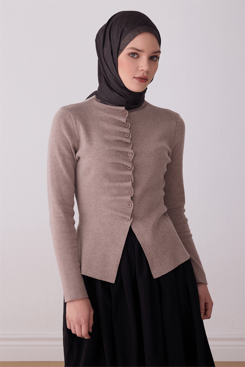 BELLİ FRESH MONOGRAM EŞARP