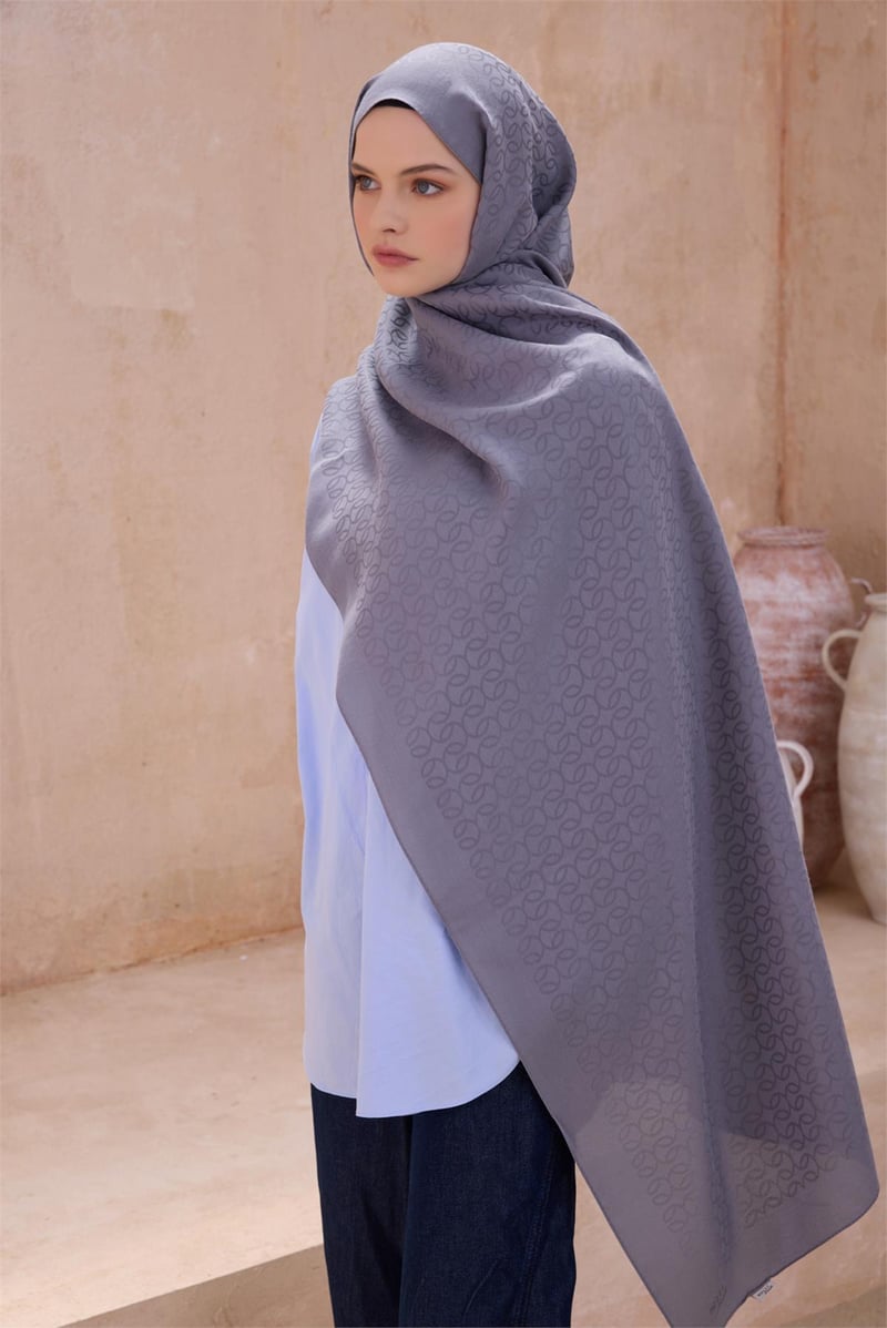 {URUNSEO_TITLE} | BELLI | Belli Fresh Şal | BELLİ FRESH NORA GRİ ŞAL 2