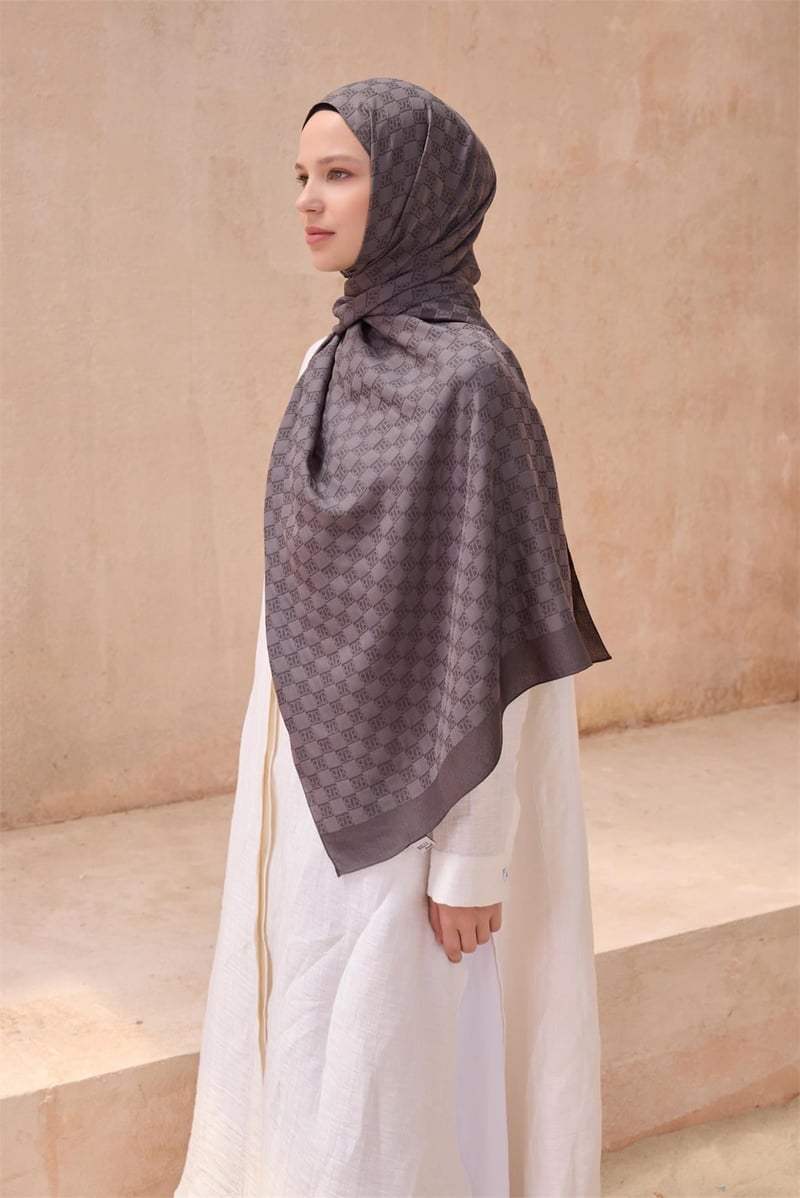 {URUNSEO_TITLE} | BELLI | POLYESTER ŞAL | BELLİ FRESH SİENA ANTRASİT ŞAL 5